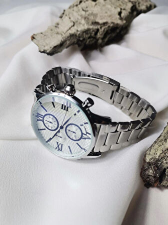 Luna Jewelry Zenith Valor Erkek Çelik Kordon Kol Saati