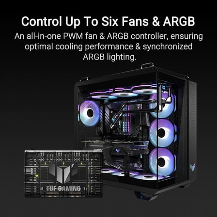 TUF Gaming ARGB PWM Fan Hub