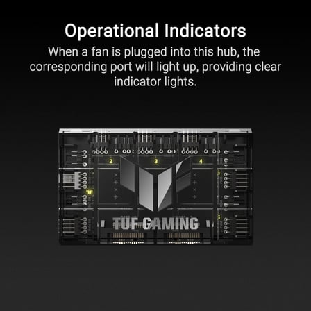 TUF Gaming ARGB PWM Fan Hub