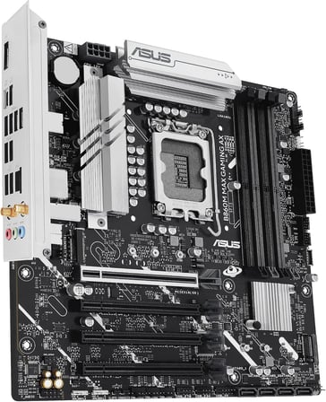 B860M MAX GAMING AX WiFi6 Intel LGA1851 mATX Anakart