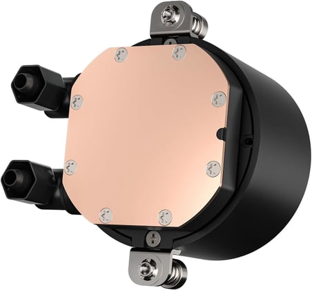 ARGB 360MM Sıvı Soğutucu, 120mm Sessiz ARGB Fanlar, Intel LGA 115X/1200/1700/20XX ve AMD AM4/AM5 ile Uyumlu (CPS DA360) Siyah