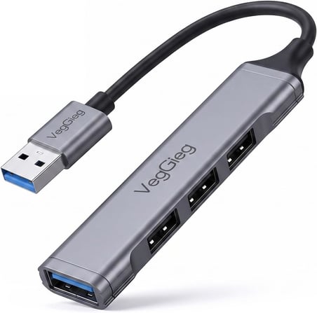 4 Portlu USB-A to USB 3.0 + 3*USB 2.0 Çoklayıcı Dönüştürücü USB Hub