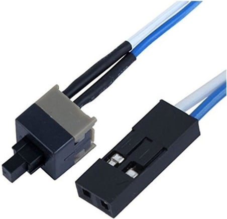 ATX Anakart Kasa İçi Power Açma Kapama Buton Kablosu 4466