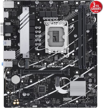 Prime B760M-K D5 1700P Vga Hdmi