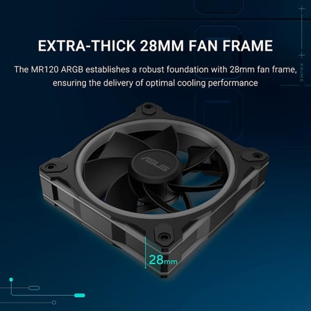 Prime MR120 ARGB Ters Kasa Fan Tekli Paket