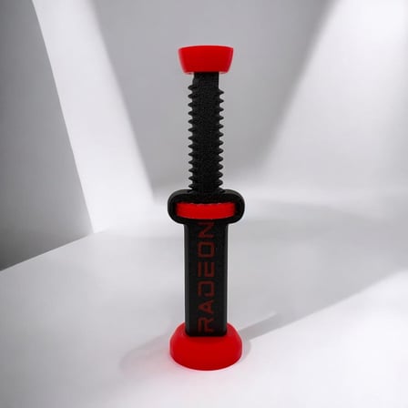 Ayarlanabilir Ekran Kartı Tutucu Radeon logolu, Ekran Kartı Destek Aparatı, Gpu 1 Adet