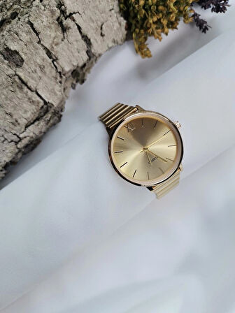 Luna Jewelry Spectrum Yuvarlak Kasa 316 L Çelik Kadın Saati