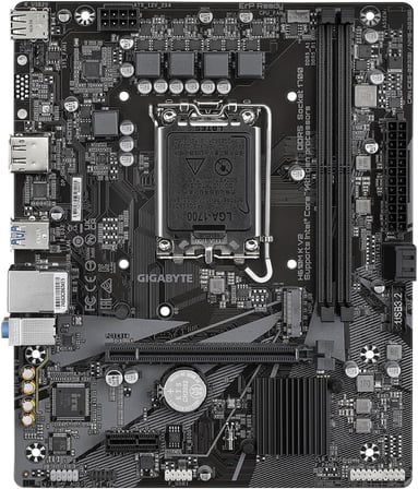 H610M K V2 Anakart – Intel Core 14. Nesil CPU'lar, 5600 MHz'e kadar DDR5, 1xPCIe 3.0 M.2, 1GbE LAN, USB 3.2 Gen 1