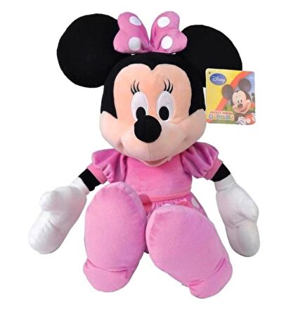 Orjinal Disney Minnie Mouse Peluş Oyuncak 25 cm Pelüş