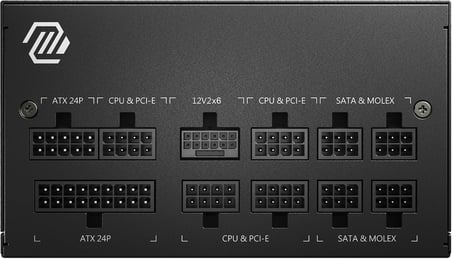MAG 850W Güç Kaynağı 80 Plus Altın - ATX 3.0 PCIe 5.0 Hazır - 12VHPWR [MAG A850GL PCIE5]