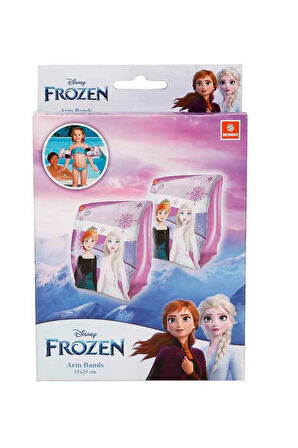 Lisanslı Disney Frozen Şişme Kolluk ile Havuzda ve Denizde Anna ve Elsa Büyüsü Sizinle!