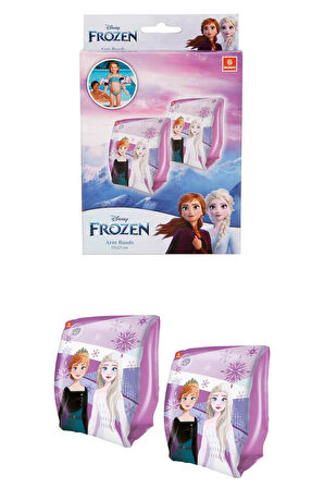 Lisanslı Disney Frozen Şişme Kolluk ile Havuzda ve Denizde Anna ve Elsa Büyüsü Sizinle!