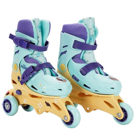 Frozen Karlar Ülkesi 3 Tekerlekli Inline Paten - 29-32 Numara Ayarlanabilir Başlangıç Pateni