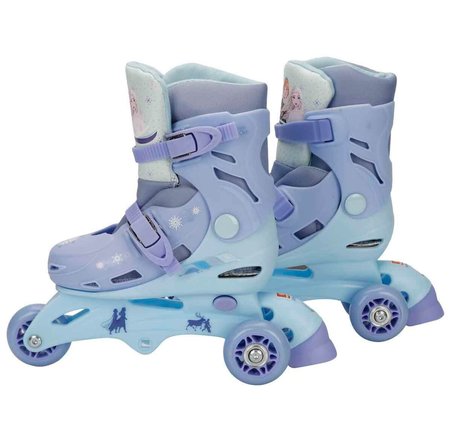 Frozen Karlar Ülkesi 3 Tekerlekli Inline Paten - 29-32 Numara Ayarlanabilir Başlangıç Pateni