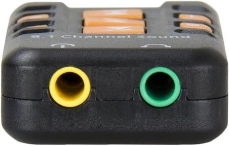 Harici 8.1 Kanal Usb Çevirici 3.5mm Mikrofonlu Ses Kartı