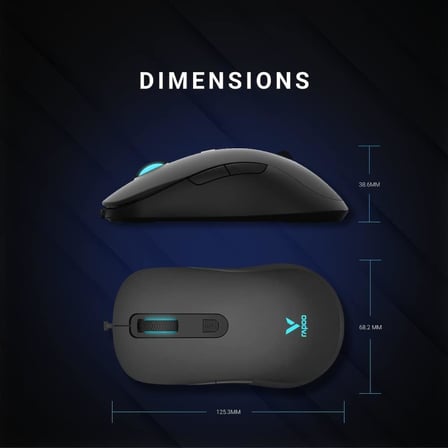 V16RGB OPTICAL GAMING MOUSE BLACK