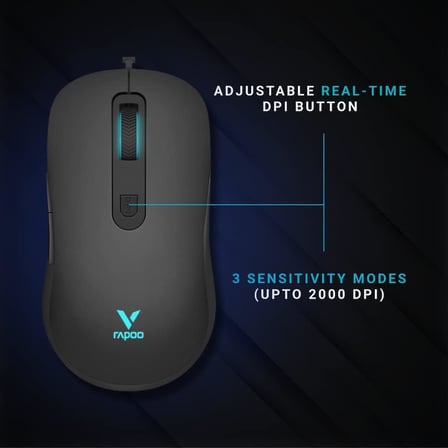 V16RGB OPTICAL GAMING MOUSE BLACK