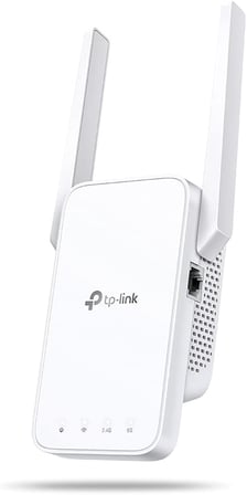 RE315 AC1200 Mbps Wi-Fi Güçlendirici - 2 Harici Anten, 1 Ethernet Bağlantı Noktası, Hotspot ve Access Point Modu, Tüm Yönlendiriciler ile Uyumlu, Wi-Fi 5 Menzil Genişletici