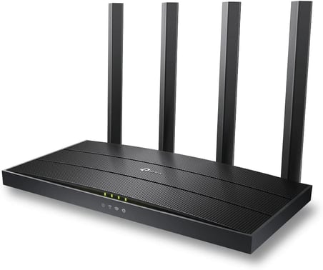 Archer AX12, AX1500 Wi-Fi 6 Gigabit Portlu Kablosuz Router, Fiber Destekli, 4 Gigabit LAN Portları, WPA3, Oyun için İdeal Xbox/PS4/Steam ve 4K