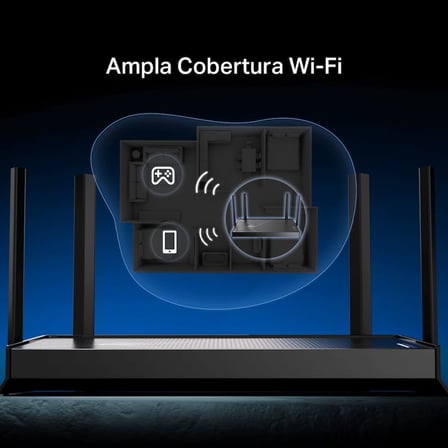 Archer BE230, BE3600 Mbps, Fiber Destekli, 2× 2.5 Gbps WAN/LAN Port + 3× Gbps Port, VPN Destekli, HomeSheild, Easy Mesh Uyumlu, Dual-Band Wi-Fi 7 Router
