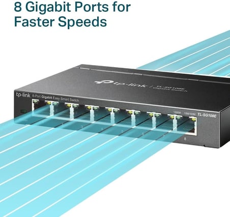 TL-SG108E, 8-Port Gigabit Easy Smart Switch
