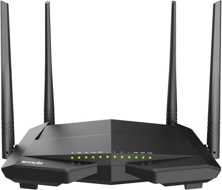 V12 Modem yönlendirici (AC1200 300 Mbit/s 2,4 GHz'de + 5 GHz'de 867 Mbit/sn, 3 x Gigabit LAN bağlantı noktası +1 x Gigabit WAN) Beamforming, VPN/IPTV/IPv6/ WPS|100-240V |50/60Hz ≤ 18 W güç