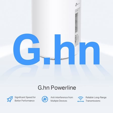 Deco PX50 2-Pack, AX3000 + G1500, 1 GHz CPU, Powerline/Mesh, Yapay Zeka Desteği, Gigabit Portları, 150 Cihaza Kadar Bağlantı, 420 m² 'ye Kadar Kapsama, Powerline Mesh WiFi 6 Sistemi