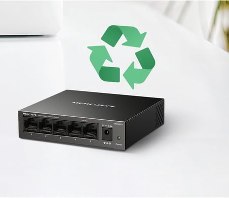 MS105GS, 5-Port Gigabit Desktop Switch
