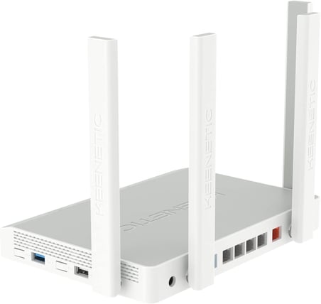 Titan AX3200 Mesh Wifi 6 Multi-Gigabit Router Çift Çekirdek Arm Cpu Işlemci 5-Port Gigabit ve 1-Port 2.5 Gigabit Yönetilebilir Fiber Destekli Router USB 2.0 ve Yüksek Hızlı USB 3.0 Portu