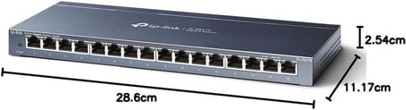 TL-SG116, 16-Port Gigabit Desktop Switch