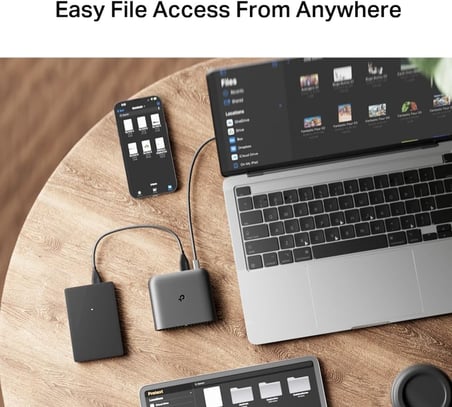 TL-WR1502X, AX1500Mbps, 1 Gigabit WAN ve 1 Giabit Lan Port, Power Bank ile Çalışabilen All-in-One(Router, 3G/4G USB Modem, Hotspot, Acess Point, Menzil Genişletici) Taşınabilir Wi-Fi 6 Router