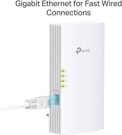 TL-WPA7817 KIT, AV1000&AX1500 Mbps, 1× Gigabit Portlu, 4K Video ve Online Oyunlarda Yüksek Performans, EasyMesh Destekli, Tak ve Çalıştır, Powerline Adaptör Kiti