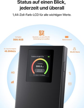 MF6 4G LTE MOBİLE WİFİ 6 ROUTER ( Sim Kart Takılabilir)