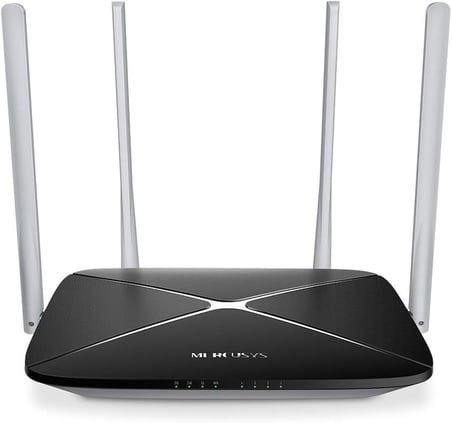AC12, AC1200 Mbps, MU-MIMO, Beamforming, All-in-one( Router, Access Point, Range Extender) Modları, WPA3, Mobil Uygulama ile Kolay Kurulum, Dual-Band Wi-Fi 5 Router