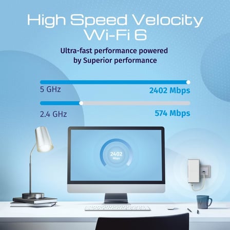 Buddy 6 SE AX3000 Menzil Genişletici Wi-Fi Mesh Repeater Range Extender Access Point KN-4410