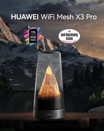 WiFi Mesh X3 Pro Yönlendirici (Tek Parça), Çift Bant Wi-Fi 7 BE3600, Tüm Evi Kapsar, Kesintisiz Dolaşım, Kolay Kurulum, Ebeveyn Denetimi, Oyun Odaklı Performans, 1-3 Oda için Uygun