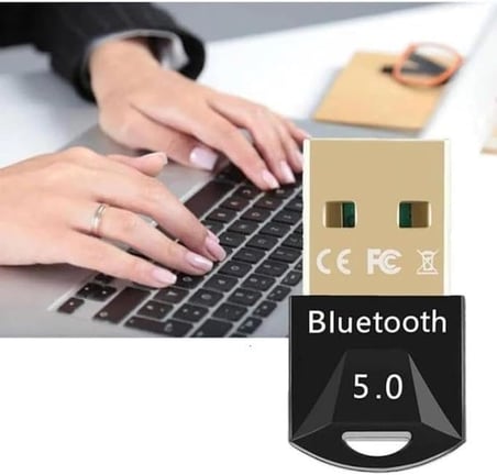 Masaüstü Bilgisayar Bluetooth Adaptör V5.0 Usb Dongle Bluetooth Aparatı Çevirici Dönüştürücü