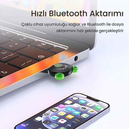UB504 Bluetooth 5.4 Adaptör Mini USB Dongle