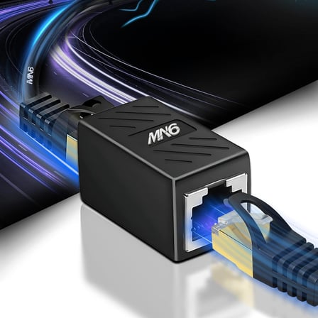 M13X cat6 kablo birleştirici/2 Adet-Cat5-Cat6-Cat7-Cat8-uyumlu/ethernet kablo uzatma aparatı-ethernet uzatma aparatı (2)