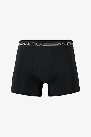 Erkek 3'lü Boxer - Siyah | M
