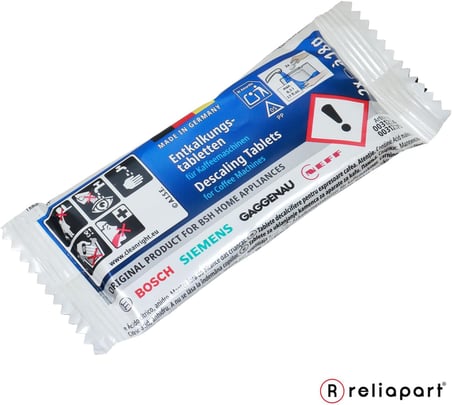 00311864 kireç çözücü tabletler, sodyum hidrojen karbonat