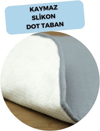 BEYLİNİ Ütüleme Matı Masası Kılıfı Örtüsü Bezi, Keçeli, Süngerli Kaymaz Taban Taşınabilir Yıkanabilir Seyahat Tatil ve Günlük Kullanıma Uygun 5 Katmanlı Ütüleme Bezi 53x71CM Gri