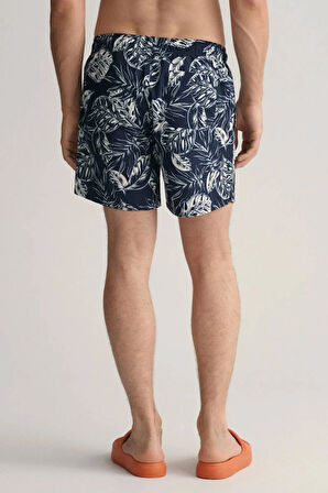 Cf Tropical Leaves Print Sw Shorts