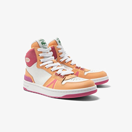 Lacoste L001 Mid Kadın Beyaz Sneaker