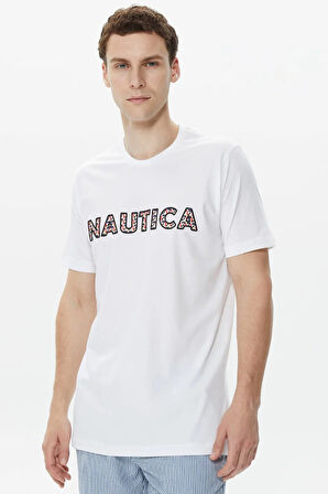Nautica Erkek T Shirt V35412T 1BW
