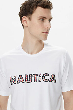 Nautica Erkek T Shirt V35412T 1BW
