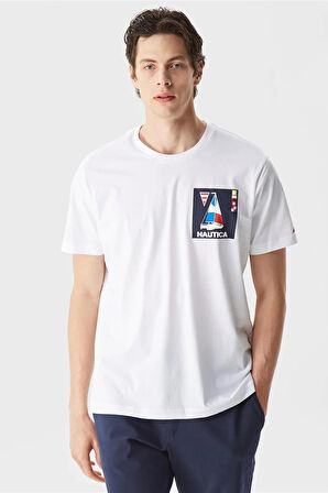 Nautica Erkek T Shirt V35434T 1BW