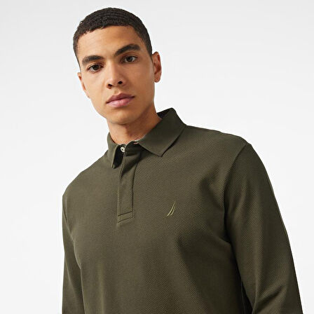 Nautica Erkek Polo Yaka Sweatshirt