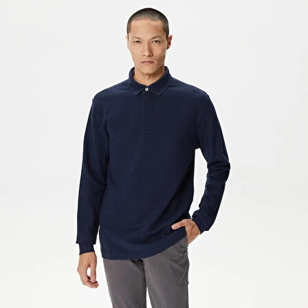 Nautica Erkek Polo Yaka Sweatshirt