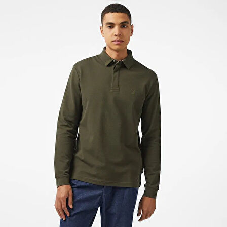 Nautica Erkek Polo Yaka Sweatshirt